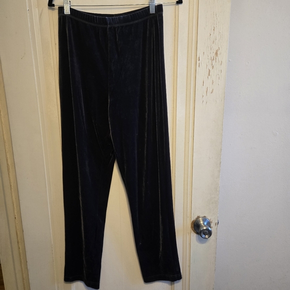 Laura Scott Pants - Charcoal Gray Laura Scott Velvet Pants